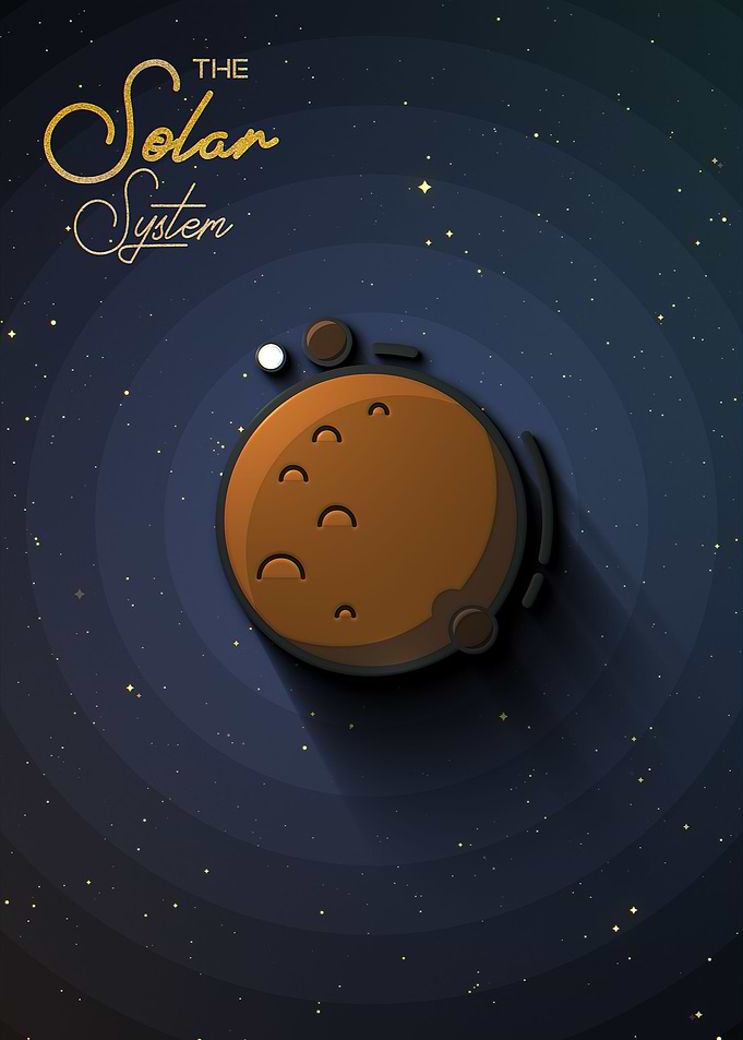 MERCURY SOLAR SYSTEM FLAT
