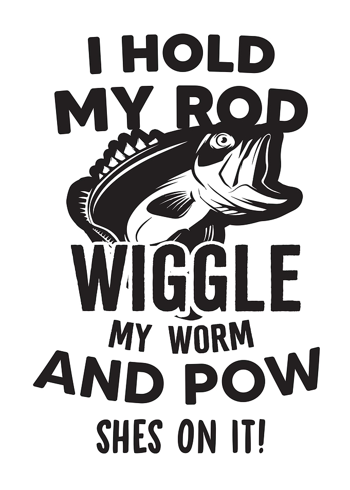 Fishing I Hold Rod