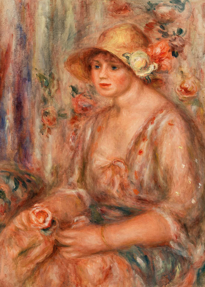 Woman in Muslin Dress