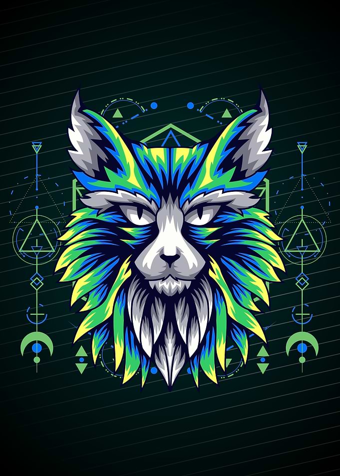 GREEN CAT