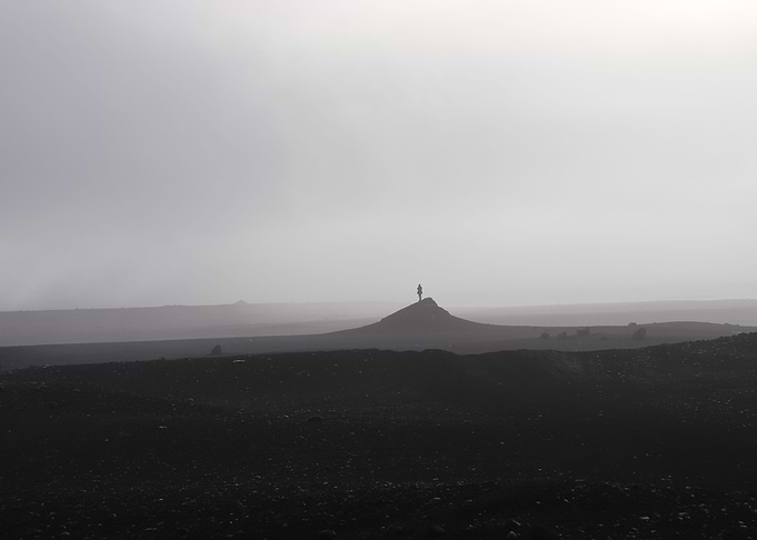 Basalt desert