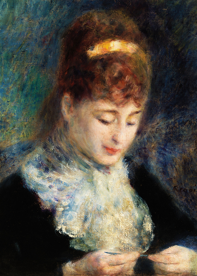 Woman Crocheting