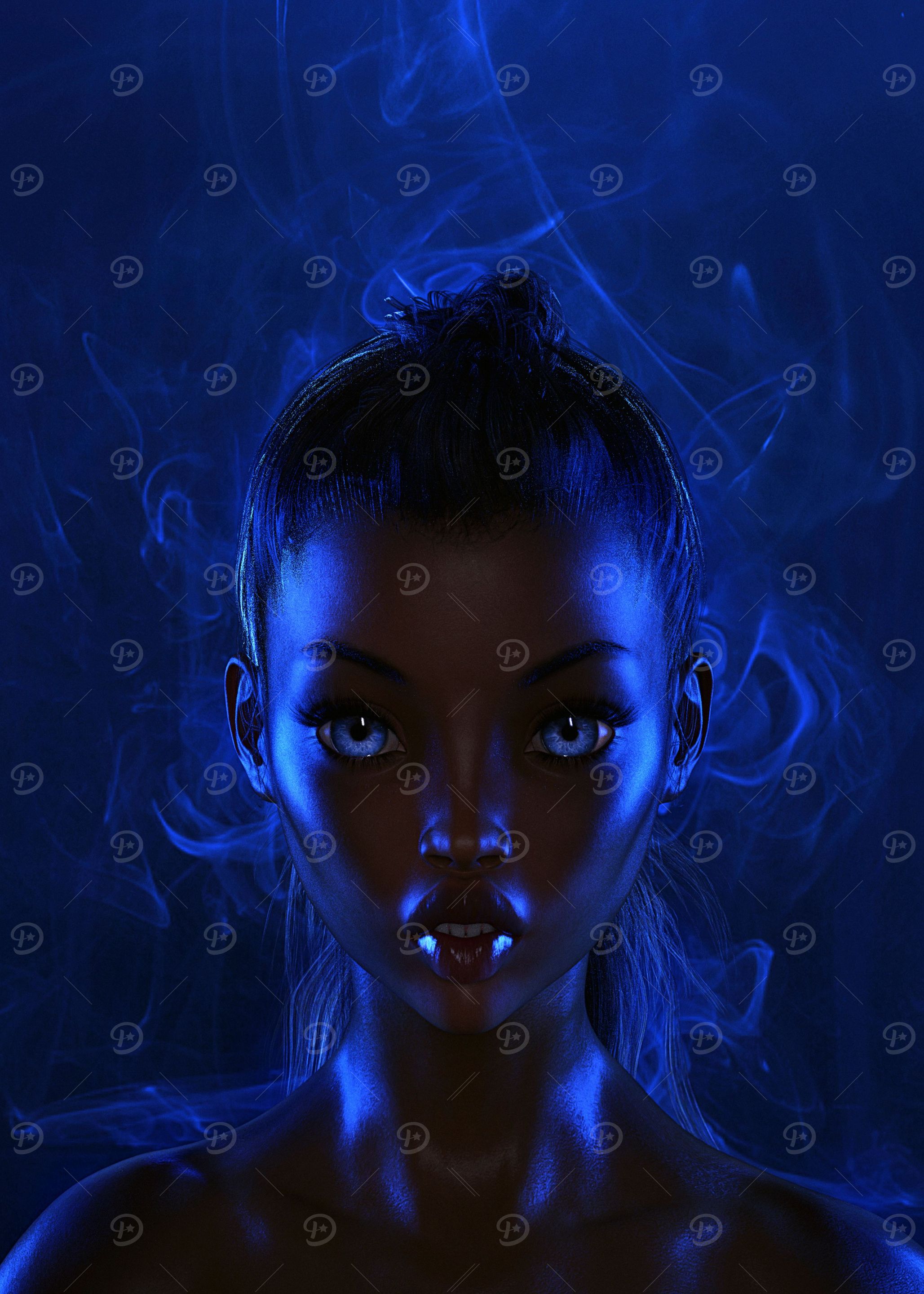 Blue
