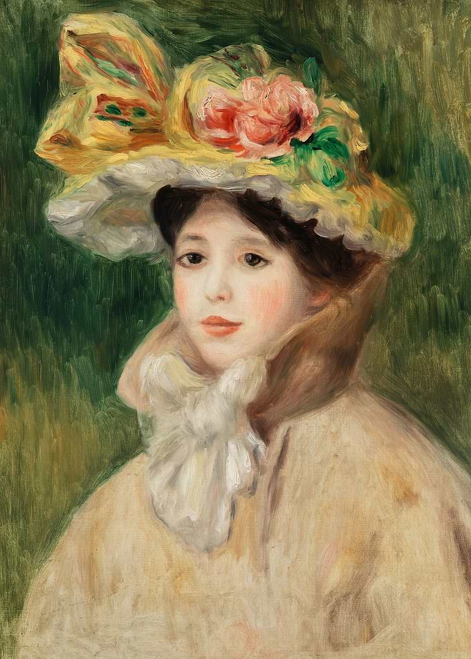 Woman with Capeline