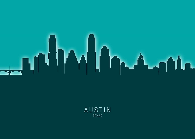 Austin Skyline Texas