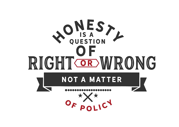 right or wrong