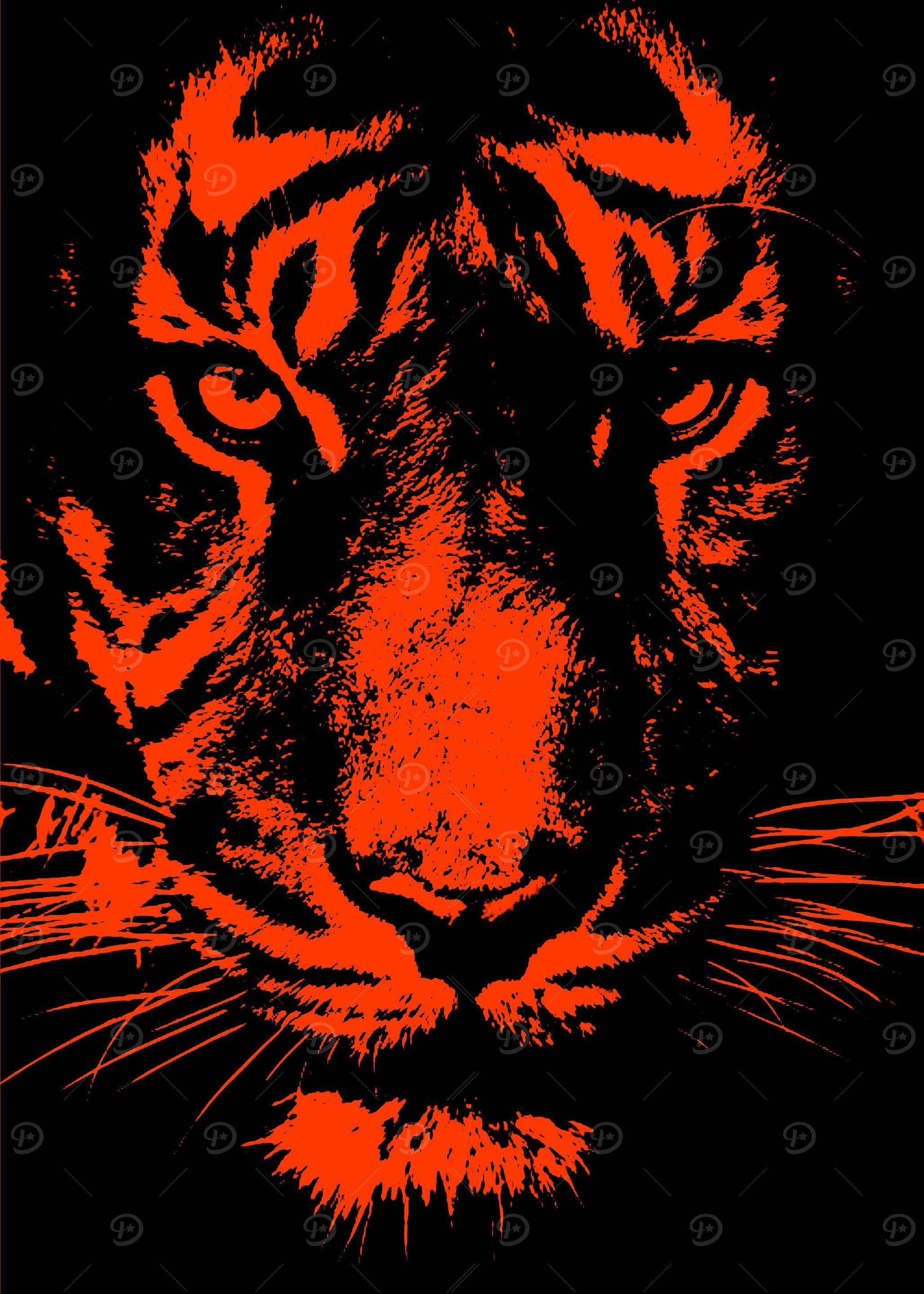 spooky tiger