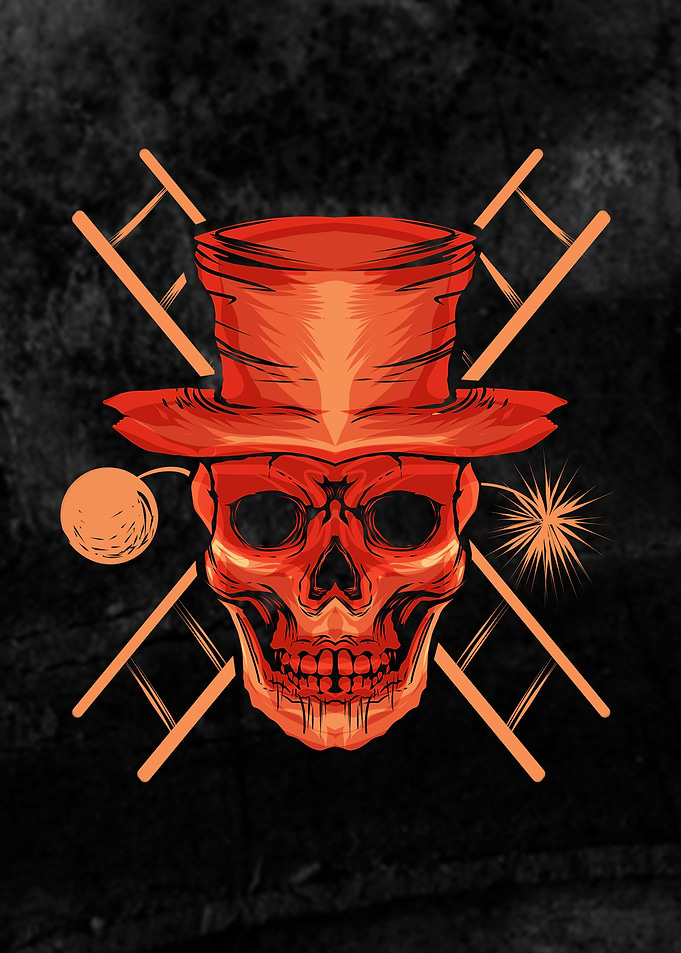Chimney Sweep Skull