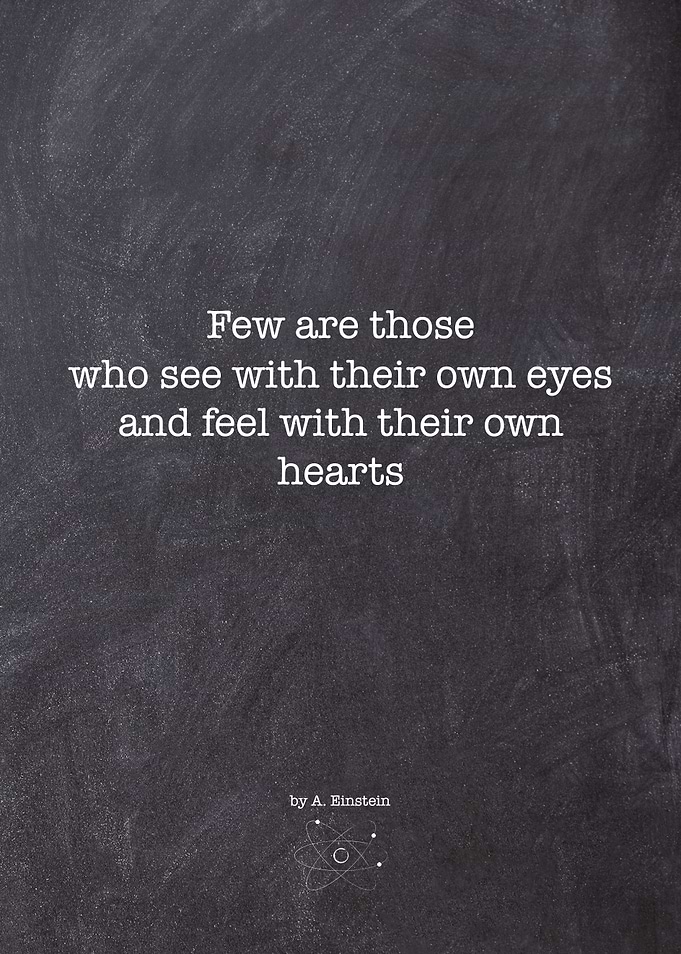 See with your own eyes