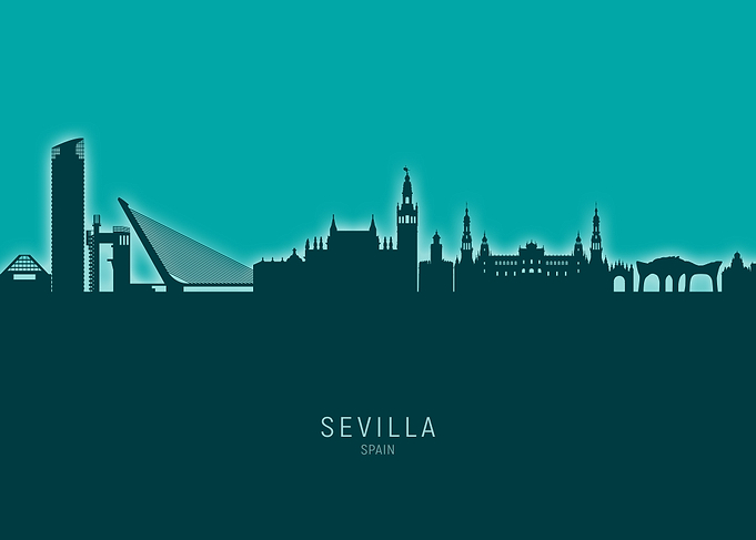 Sevilla Skyline Spain