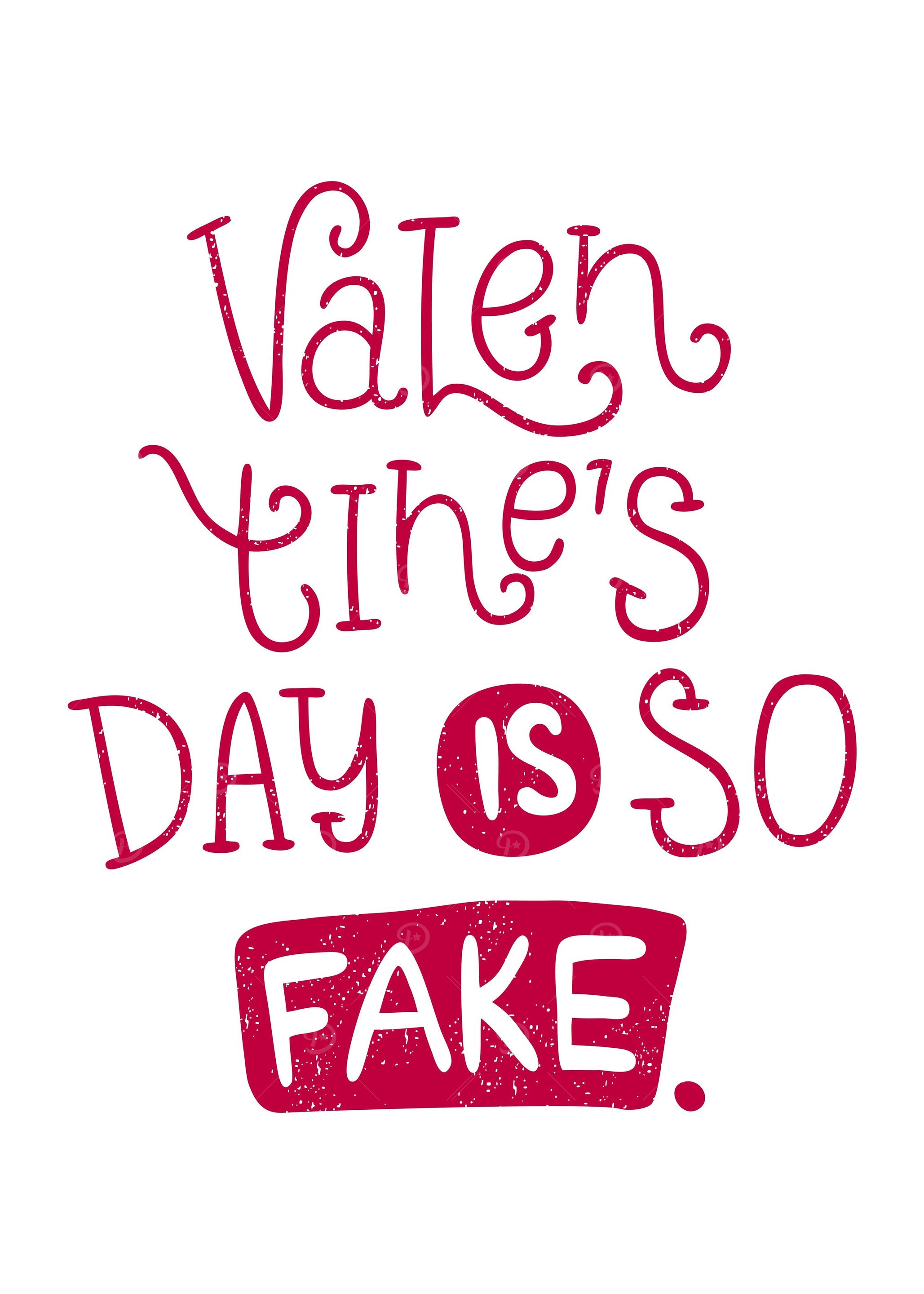 Valentines Day is so Fake