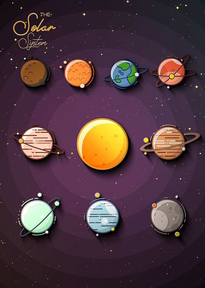 SOLAR SYSTEM FLAT