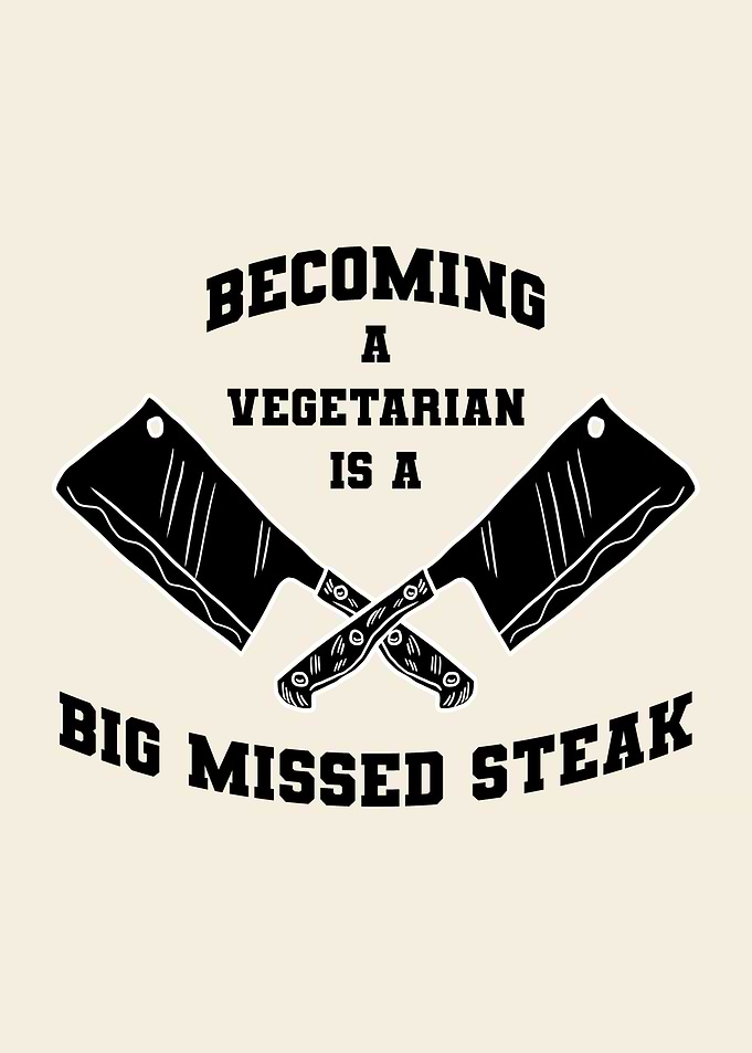 Vegetarian Missed Steak
