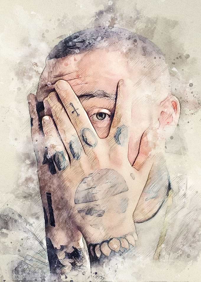 Mac Miller Sketch Art