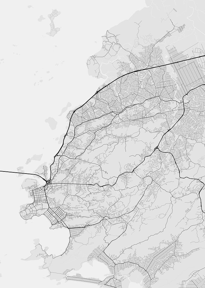 Sao Goncalo Brazil Map