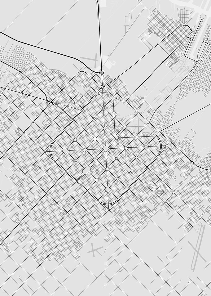 La Plata Argentina Map