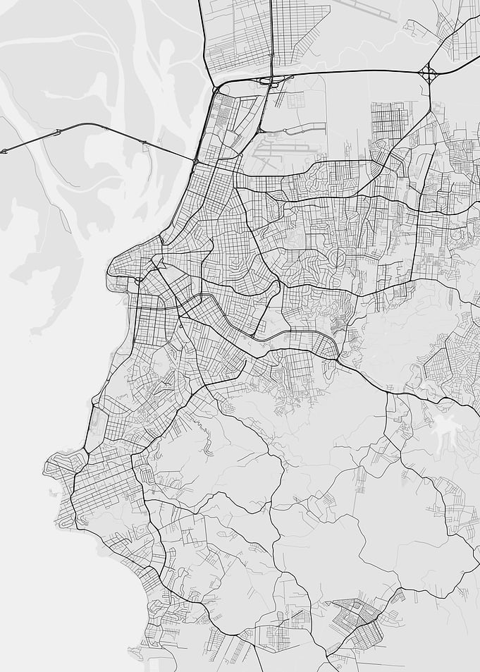 Porto Alegre Brazil Map