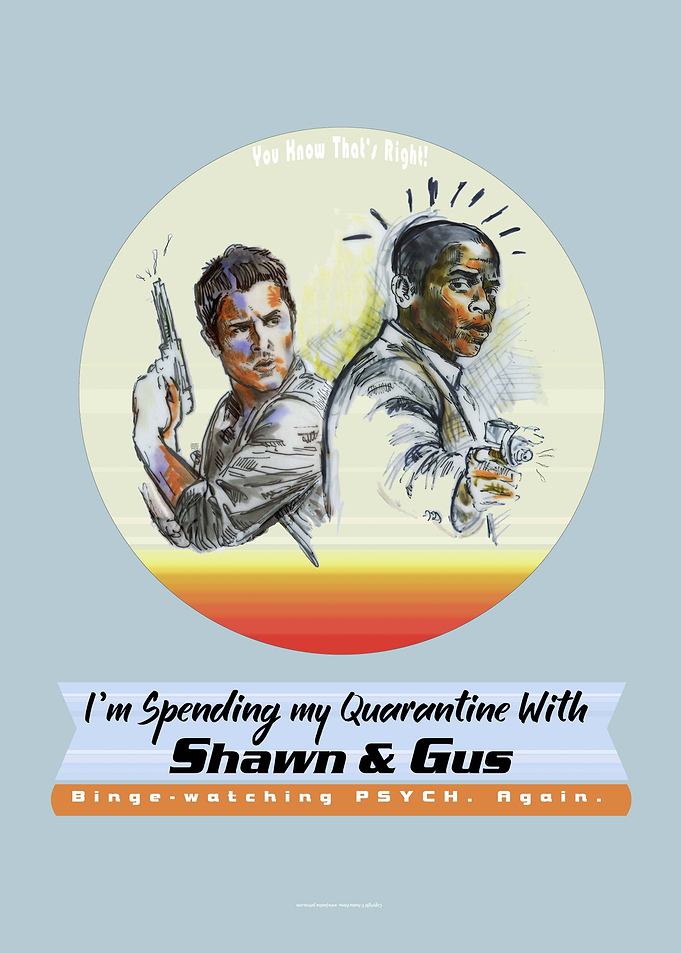 Shawn and Gus PSYCH