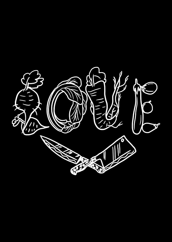 Love Word Vegetables