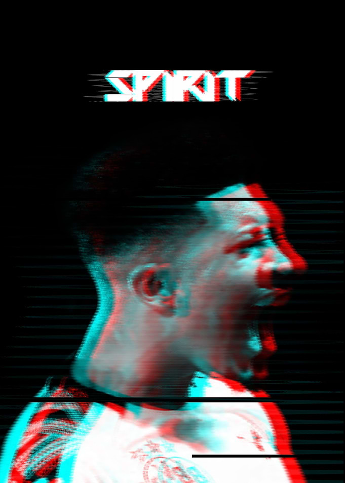 Glitch poster sport