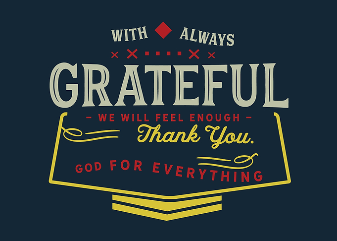 with always grateful