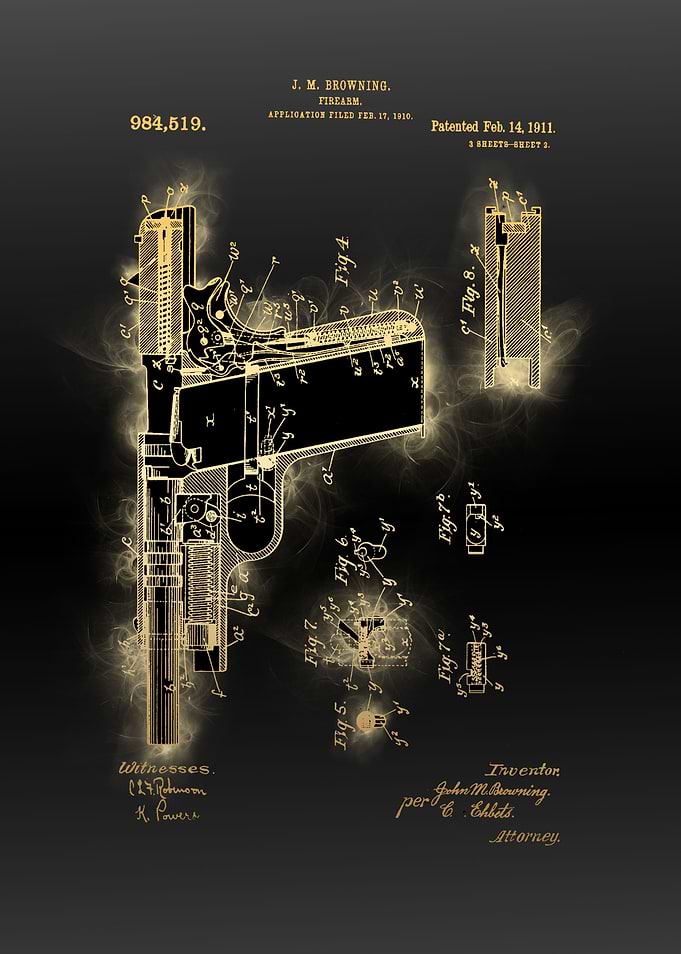 firearm patent black
