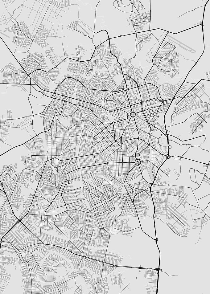 Goiania Brazil Map