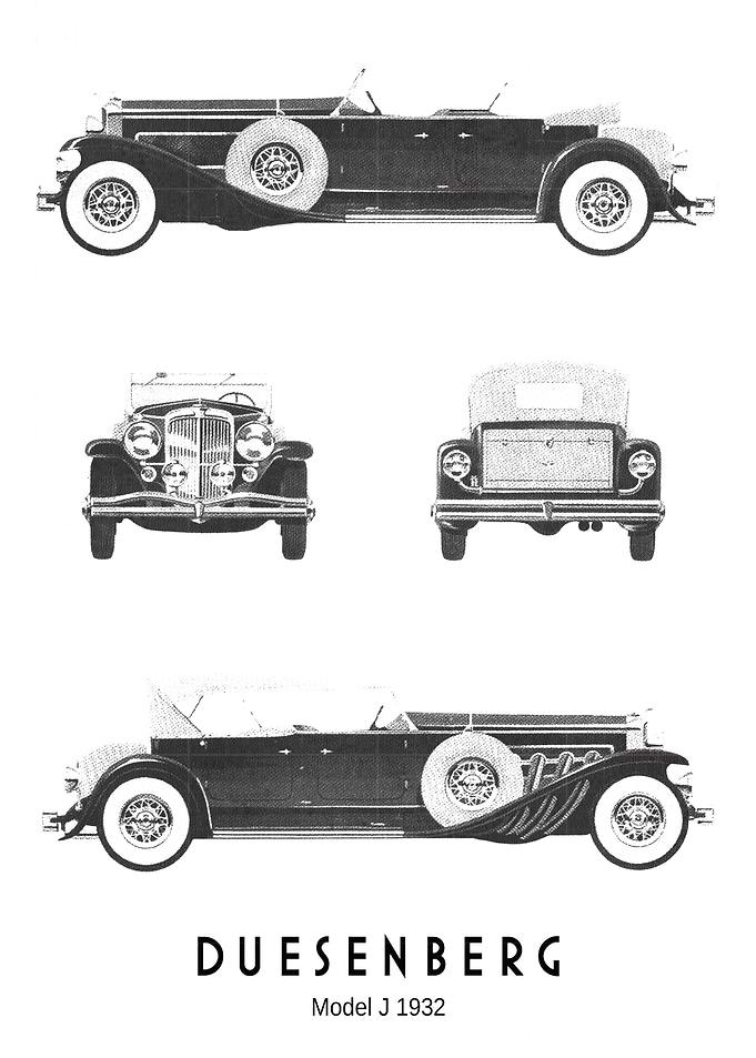 BNW Duesenberg Model J 193