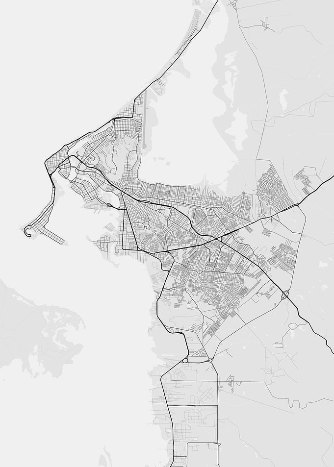 Cartagena Colombia Map