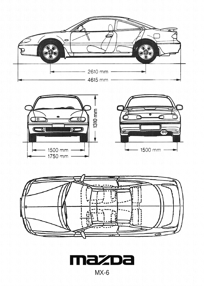 BNW Mazda MX6