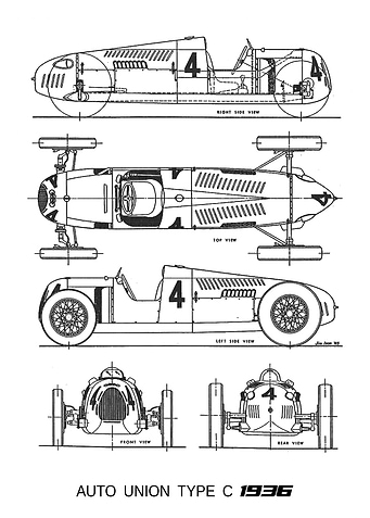 BNW Auto Union Type C 1936