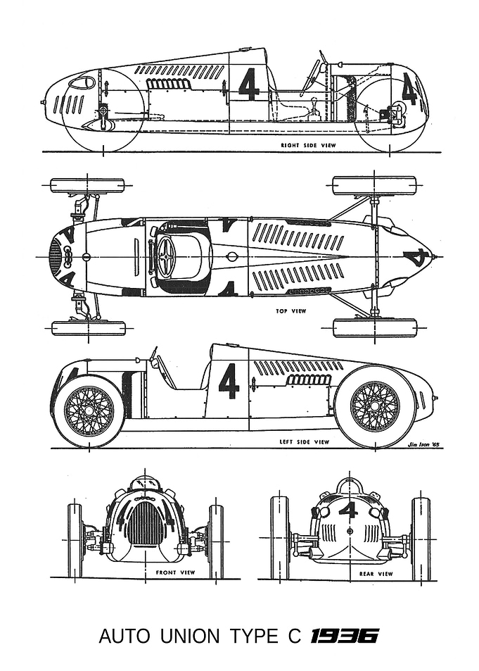 BNW Auto Union Type C 1936