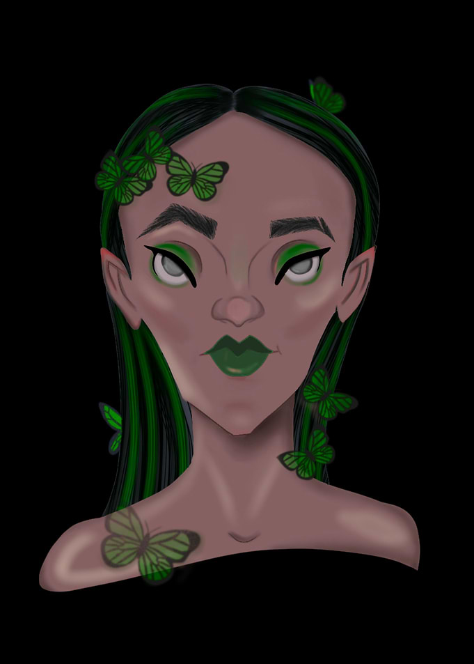 Nymph girl