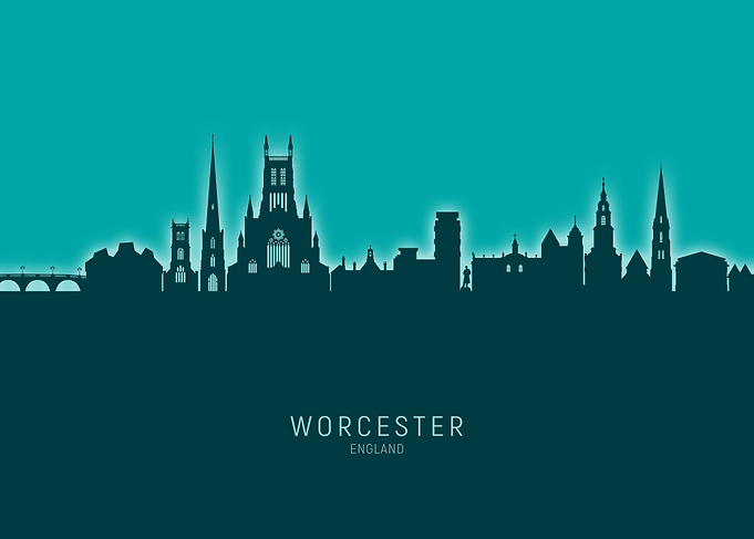 Worcester Skyline England