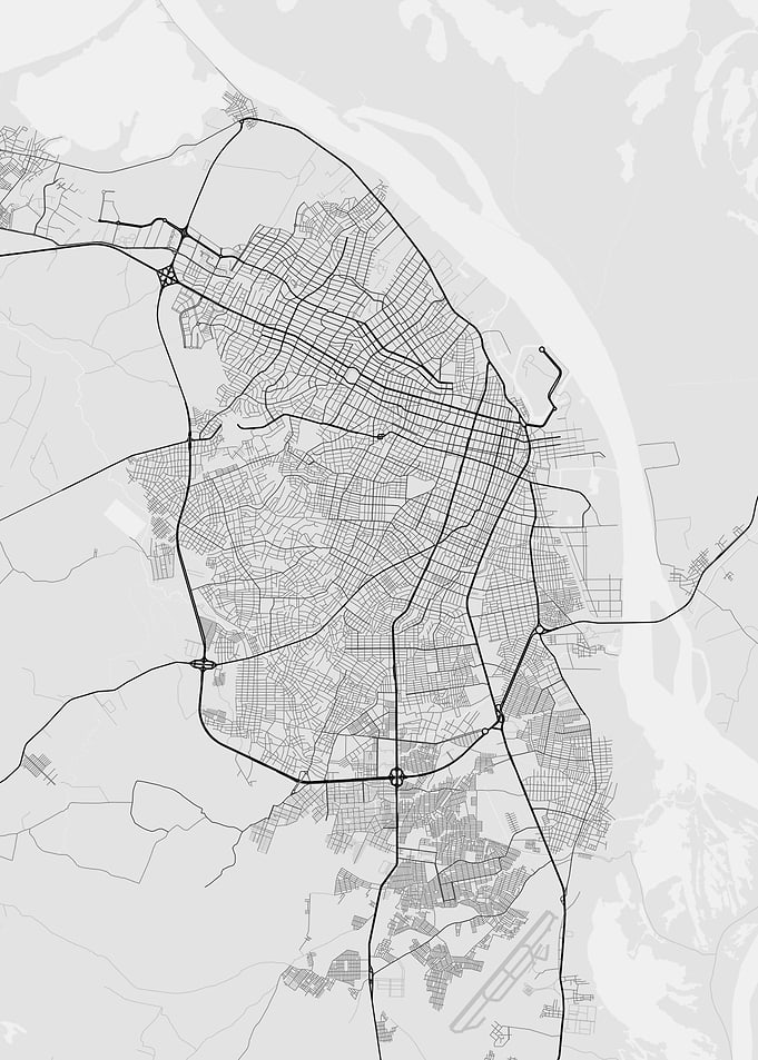 Barranquilla Colombia Map