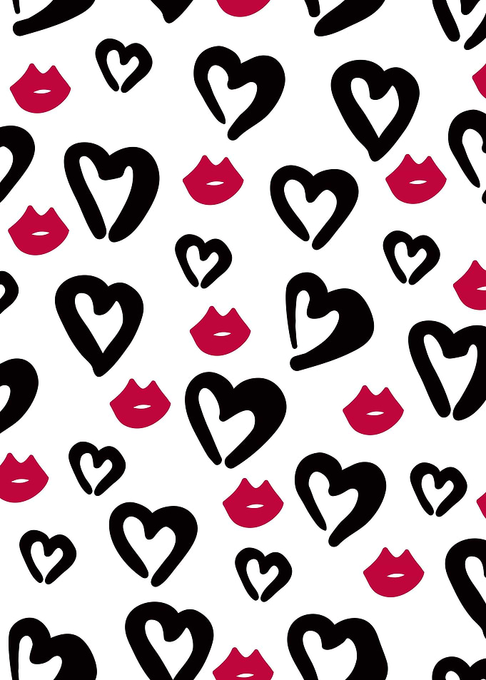 WB Heart Pattern