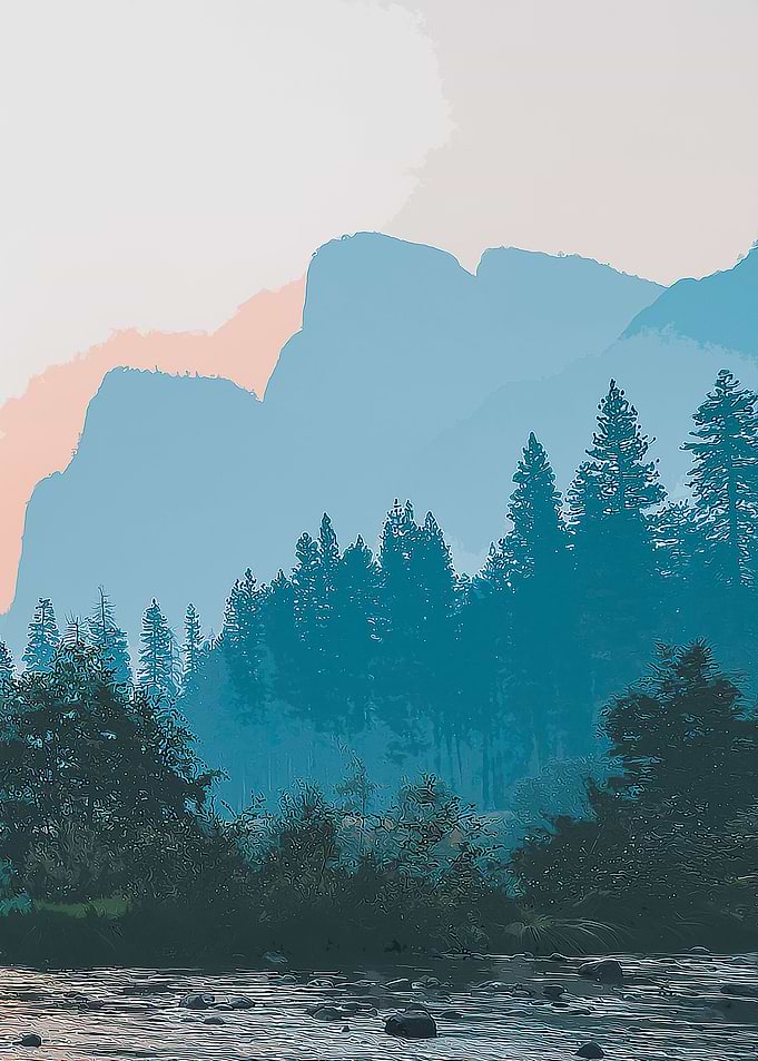 WONDERFUL MOUNTAIN SCENERY