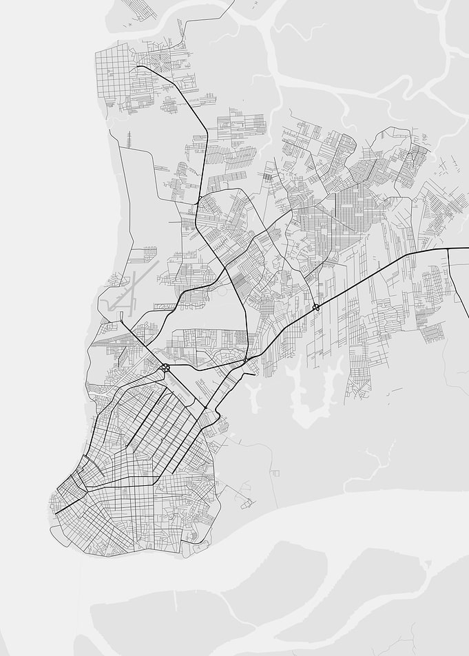 Belo Horizonte Brazil Map