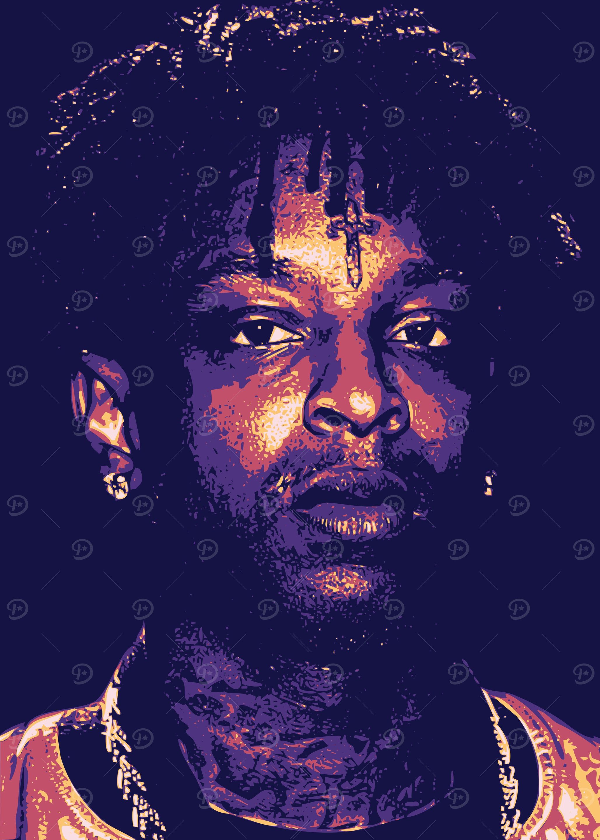 21Savage Popart Abstract 7