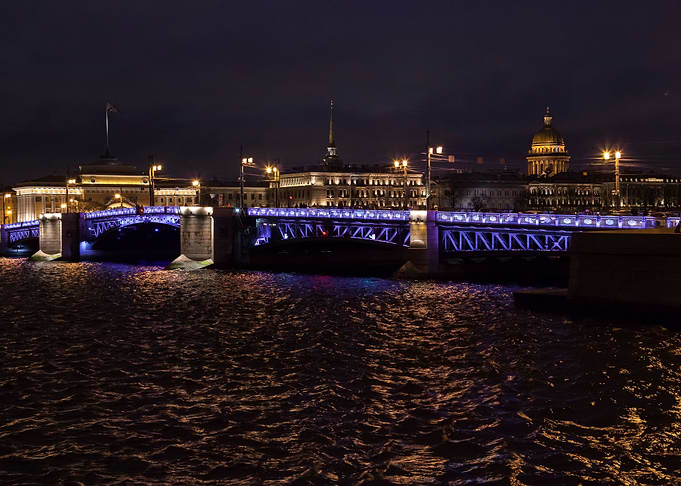 Night City on the River