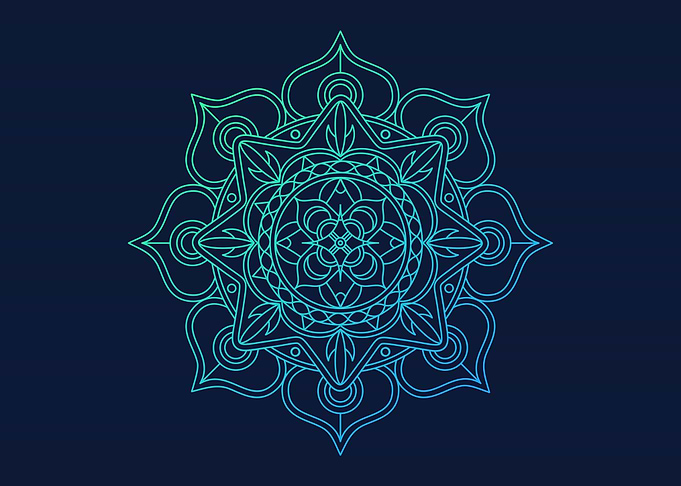 Flowers Mandala