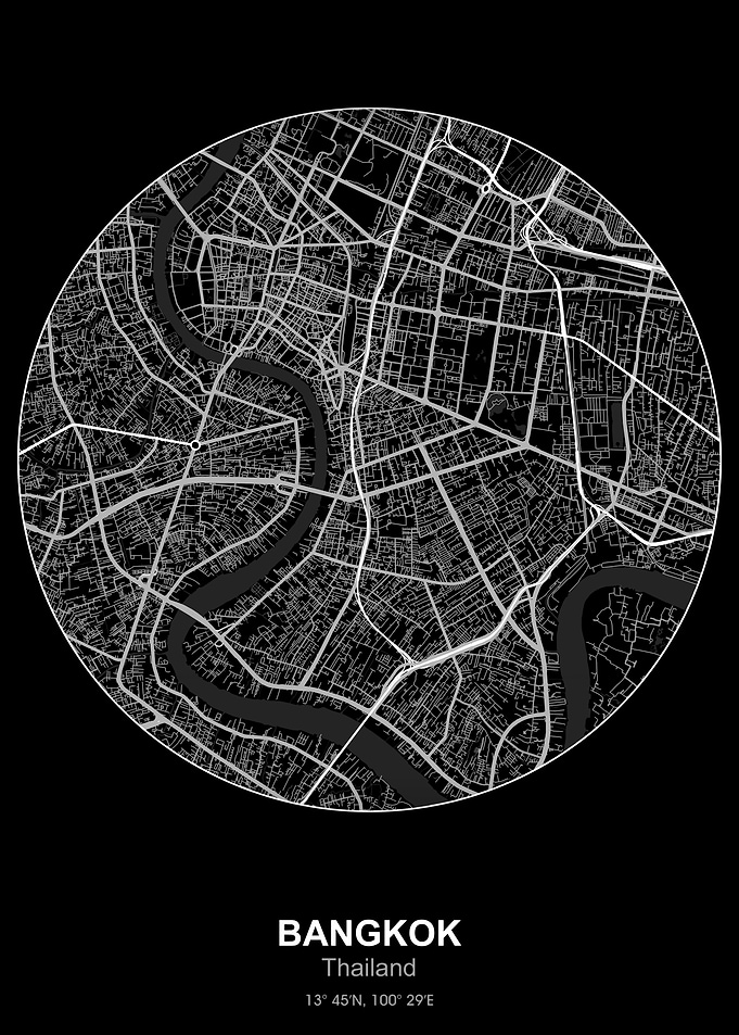bangkok circle map