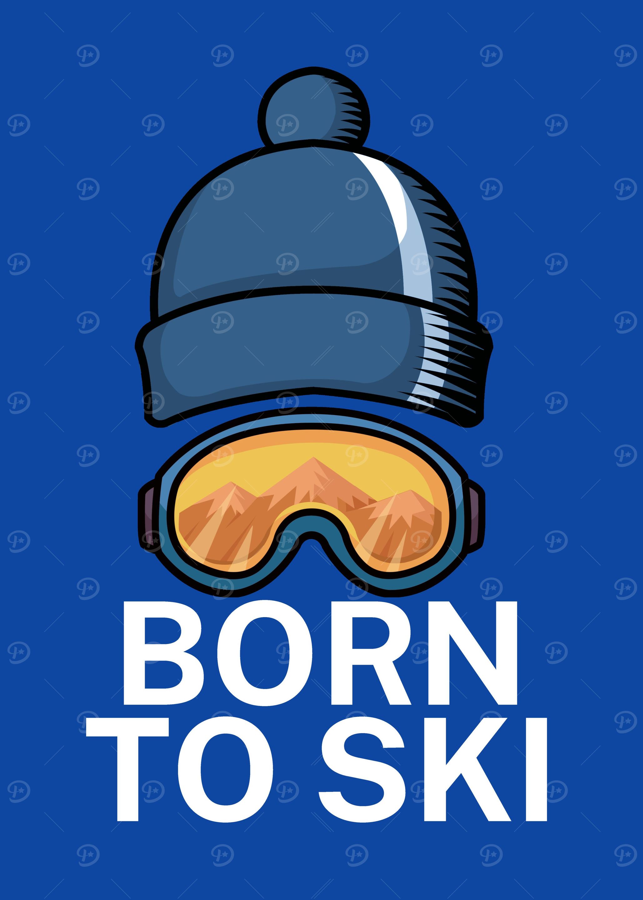 Born to ski