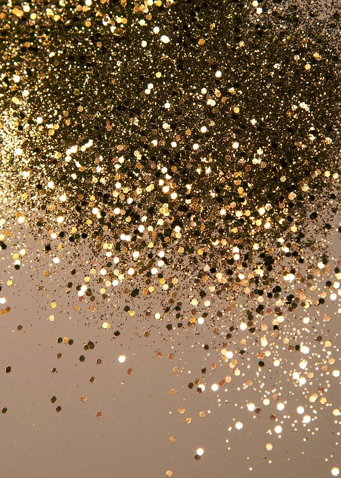Gold Brown Glitter 1