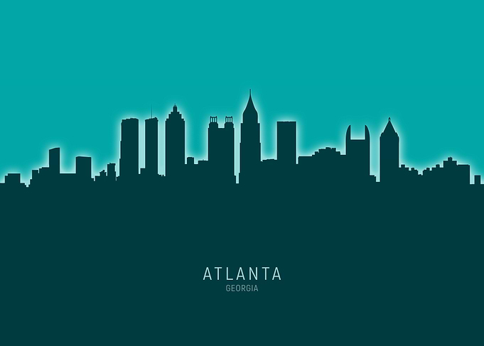 Atlanta Skyline Georgia