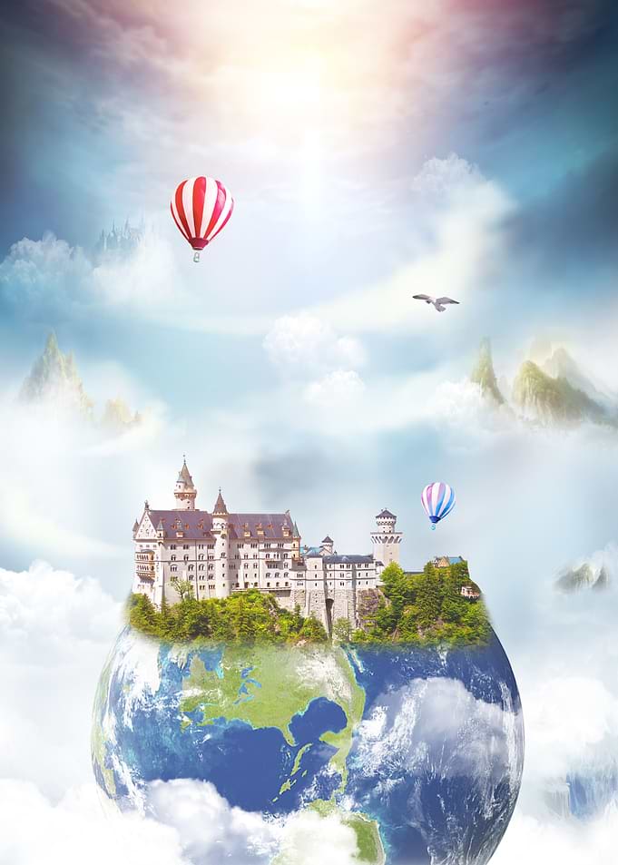 Earth Castle Fantasy