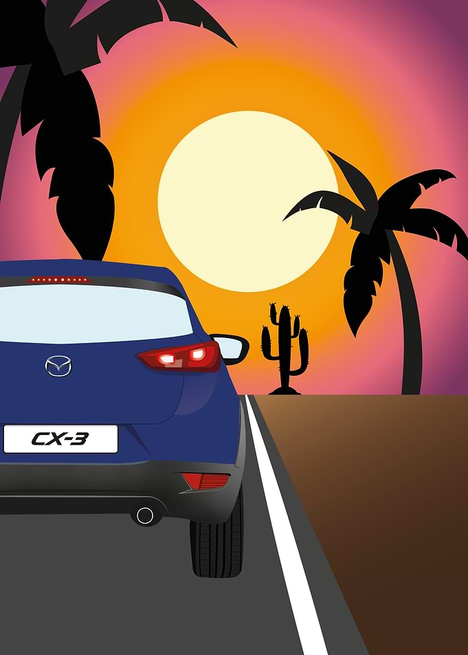 Sunset Mazda