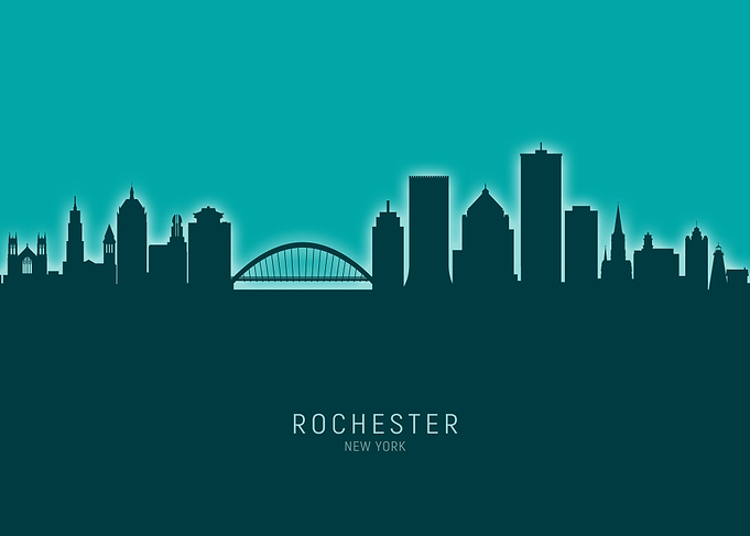 Rochester Skyline New York