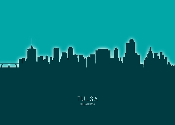 Tulsa Skyline Oklahoma