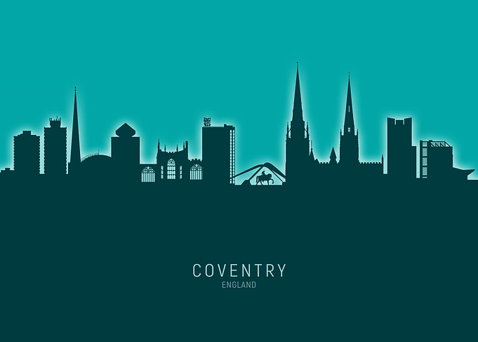 Coventry Skyline England